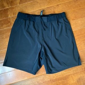 NWOT Ten Thousand Black Fight Short (With Liner) 7" Size Medium & Large